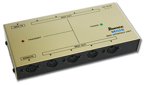 Ibanez MIU8 MIDI Interface Unit for Ibanez IFC60 - One Input