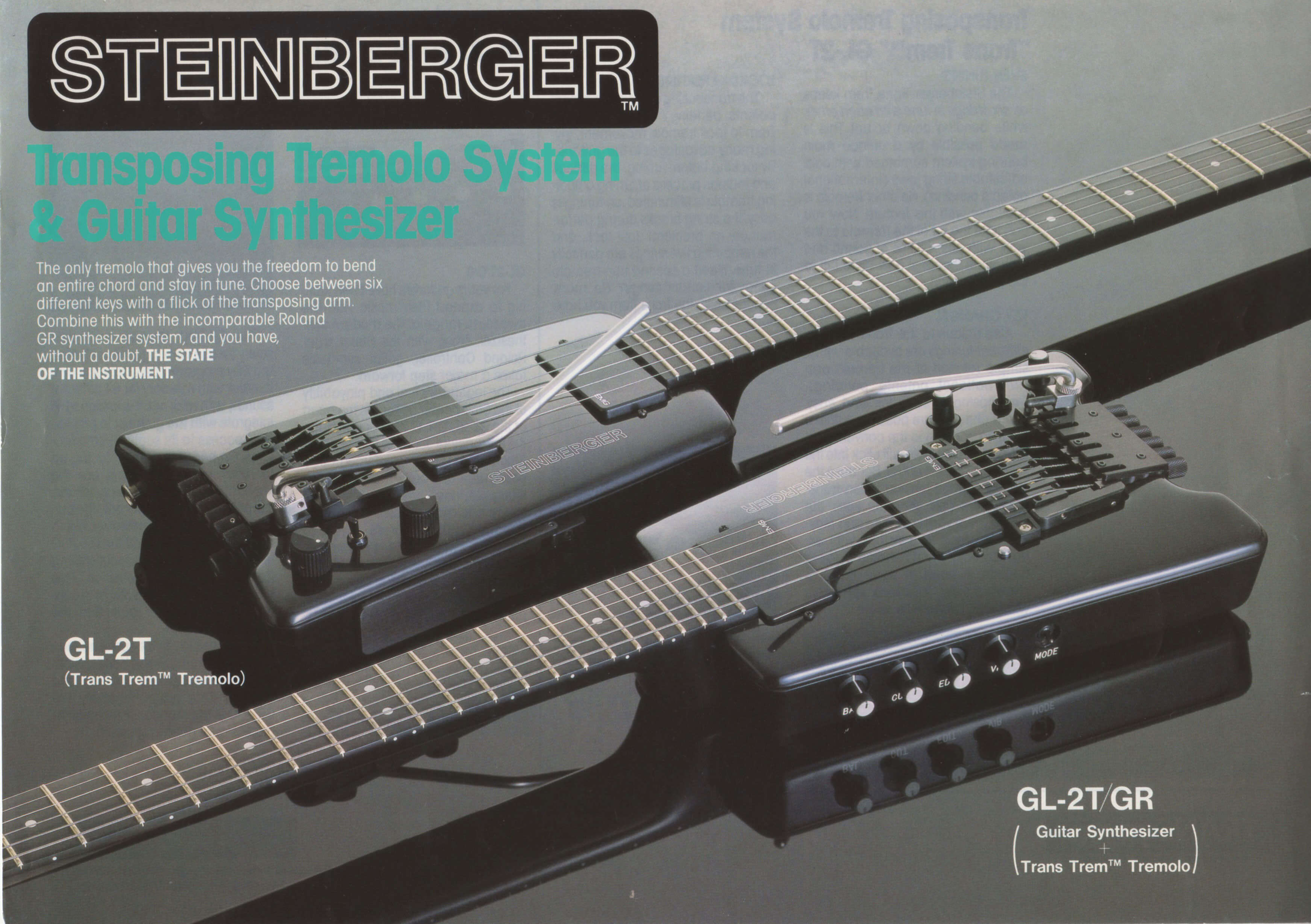 Steinberger GL2T/GR Vintage Roland 